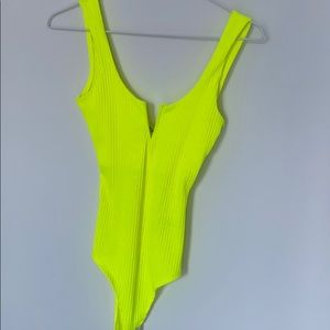 Neon bodysuit